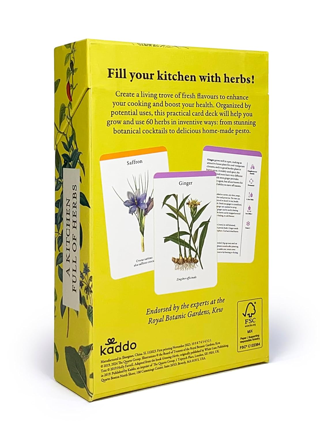 A Kitchen Full of Herbs - Practical Card Deck