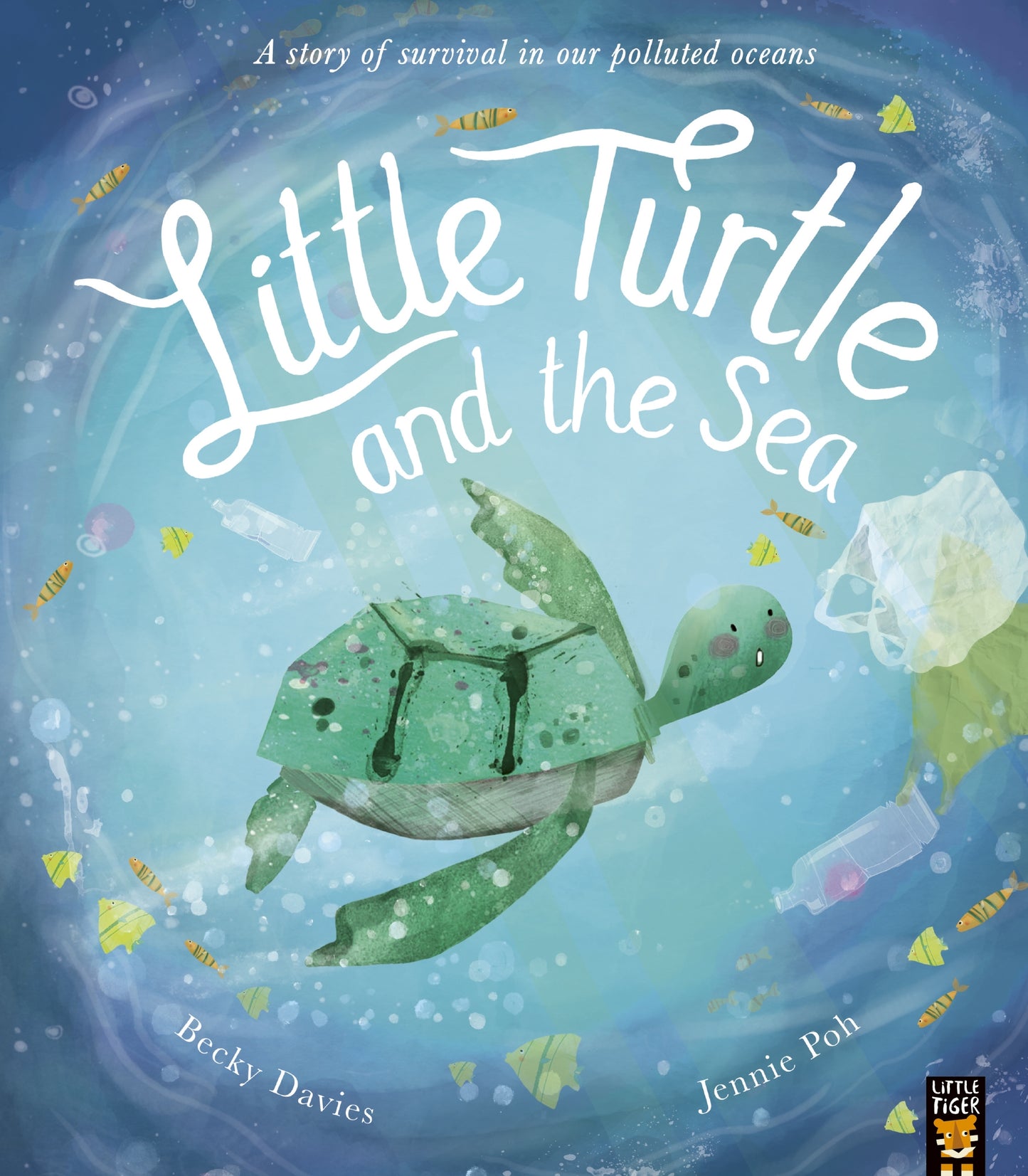 Little Turtle and the Sea - By Beckie Davies, Illustrated by Jennie Poh