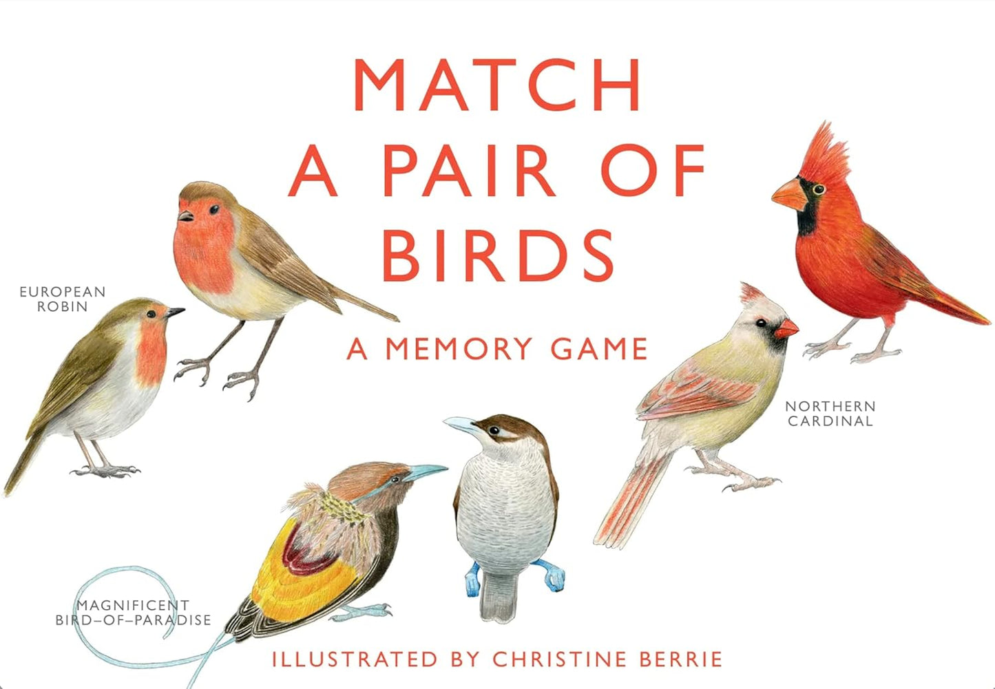 Match a Pair of Birds: An Avian Memory Card Game