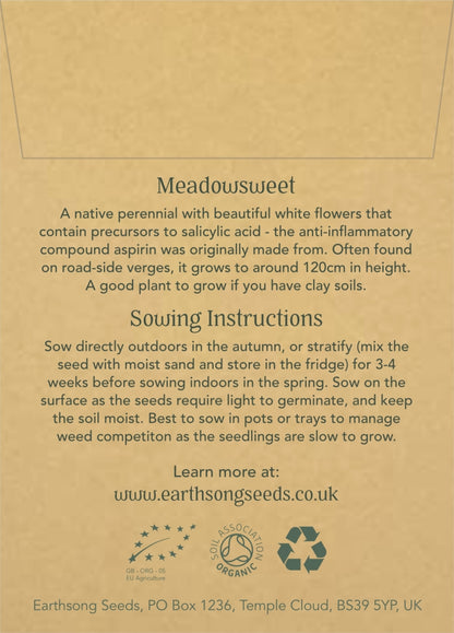 Meadowsweet - Seed Packet