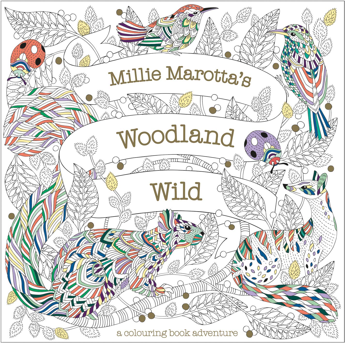 Millie Marotta's Woodland Wild : A Colouring Book Adventure - By Millie Marotta