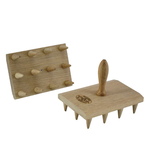 Wooden Multi Seed Tray Dibber