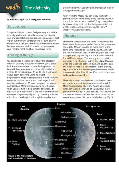 Night Sky - Wild ID Guide