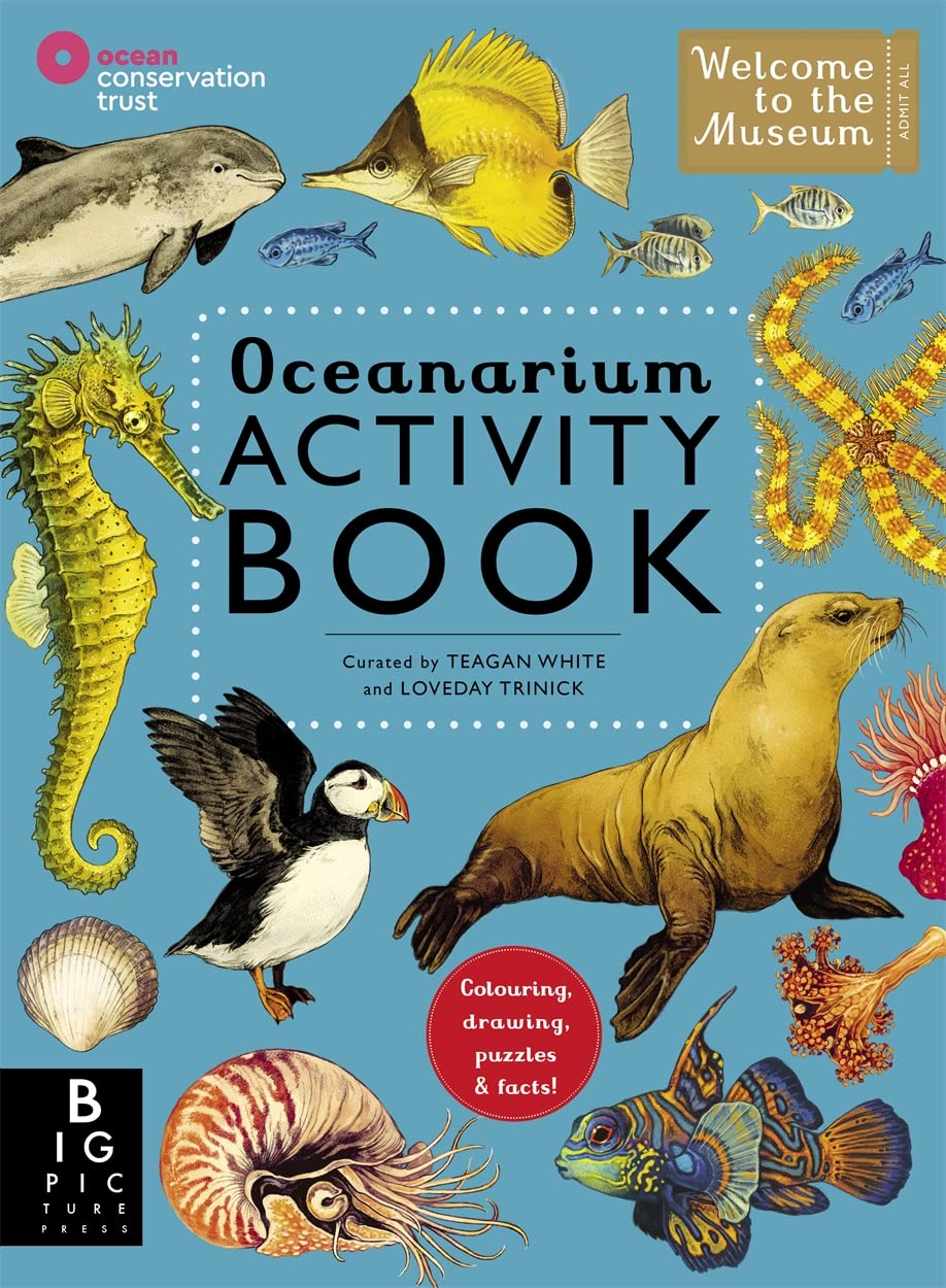 Oceanarium Activity Book - By Lovely Trinick & Teagan White