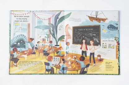 Old Enough to Save the Planet - By Loll Kirby, Illustrated by Adelina Lirius