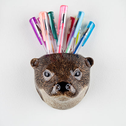 Otter Wall Vase (Small)