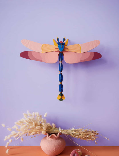 Pink Dragonfly (Large) - StudioROOF