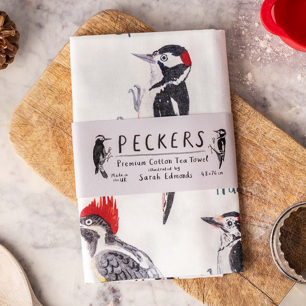 Peckers Tea Towel