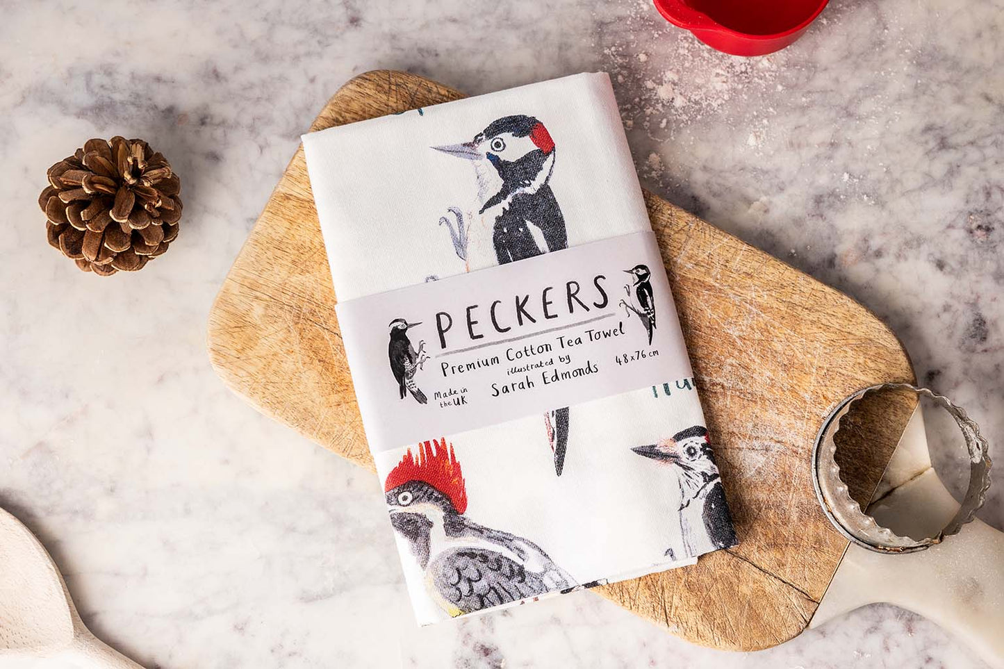 Peckers Tea Towel