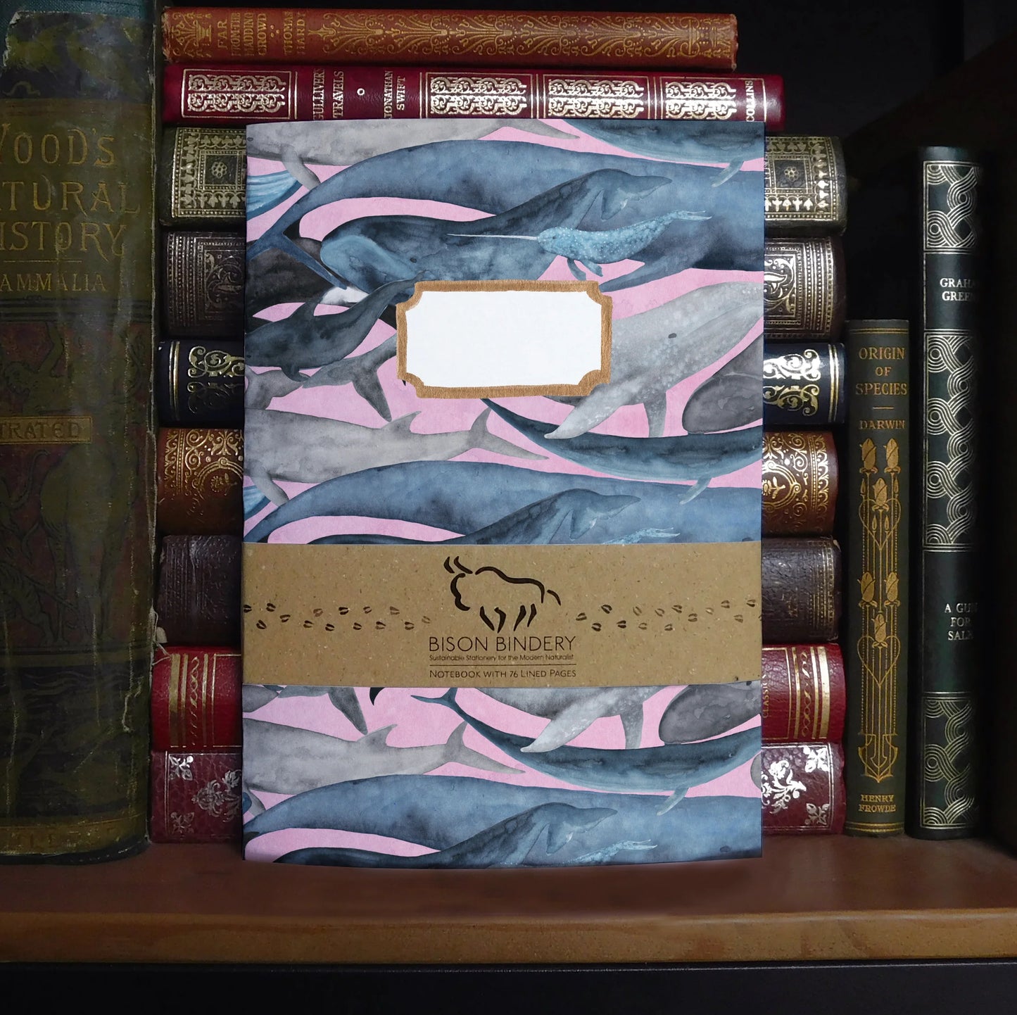 Pod of Whales Lined Journal