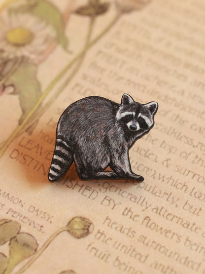 Racoon Pin