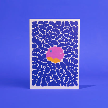 Seaweed and Fish WWF - Greetings Card