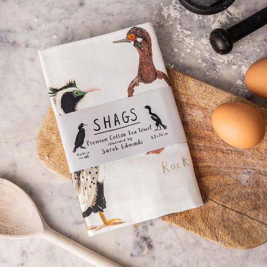Shags Tea Towel