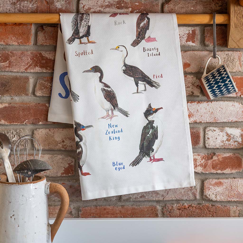 Shags Tea Towel