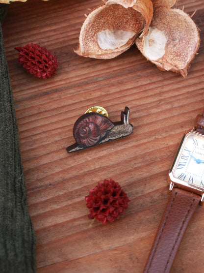 Snail Pin