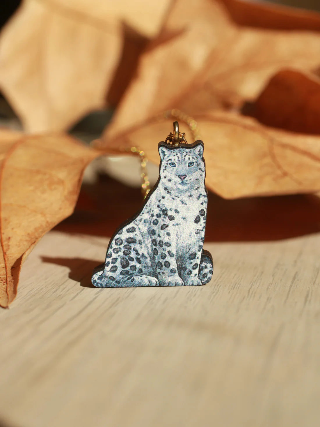 Snow Leopard Necklace