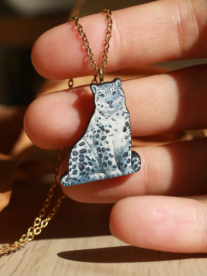 Snow Leopard Necklace