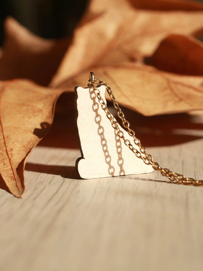 Snow Leopard Necklace