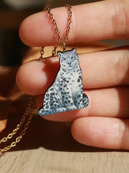 Snow Leopard Necklace