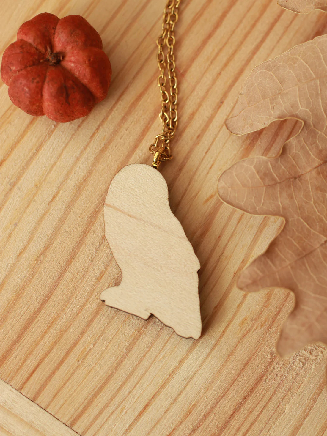 Snowy Owl Necklace