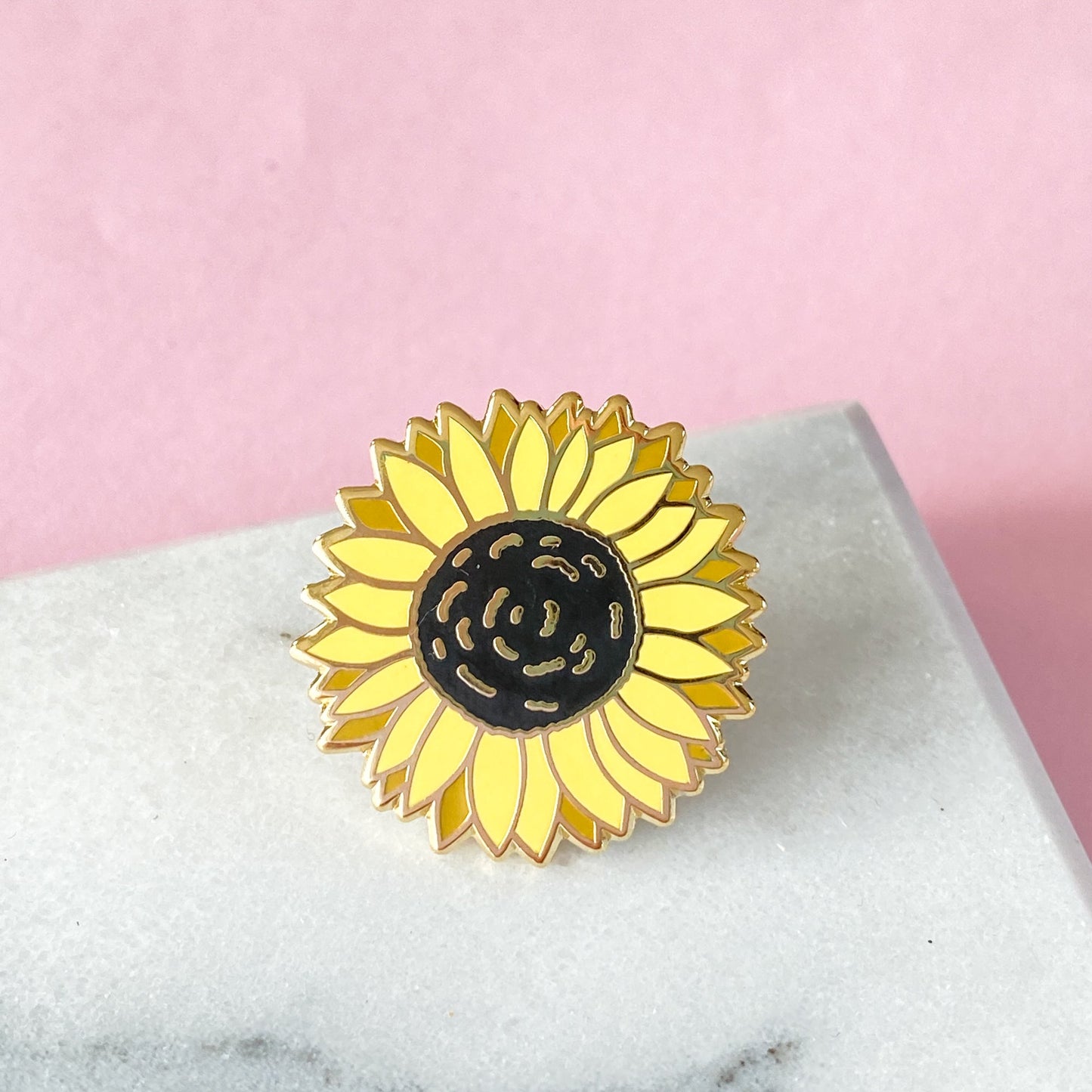 Sunflower Enamel Pin