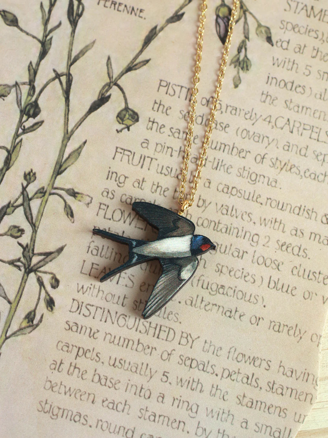 Swallow Necklace