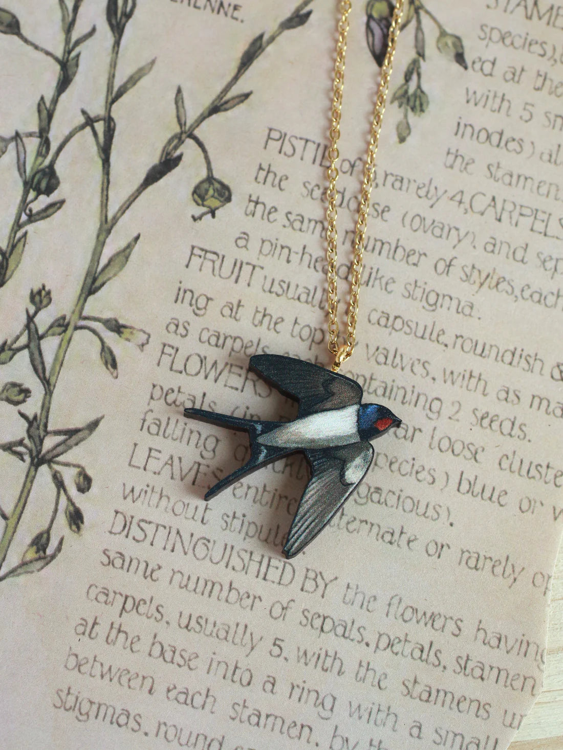 Swallow Necklace