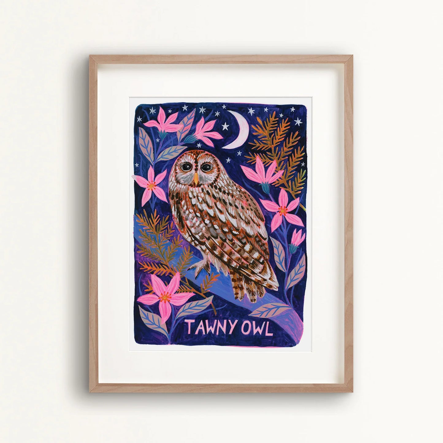 Tawny Owl Art Print