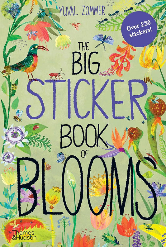 The Big Sticker Book of Blooms - By Yuval Zommer