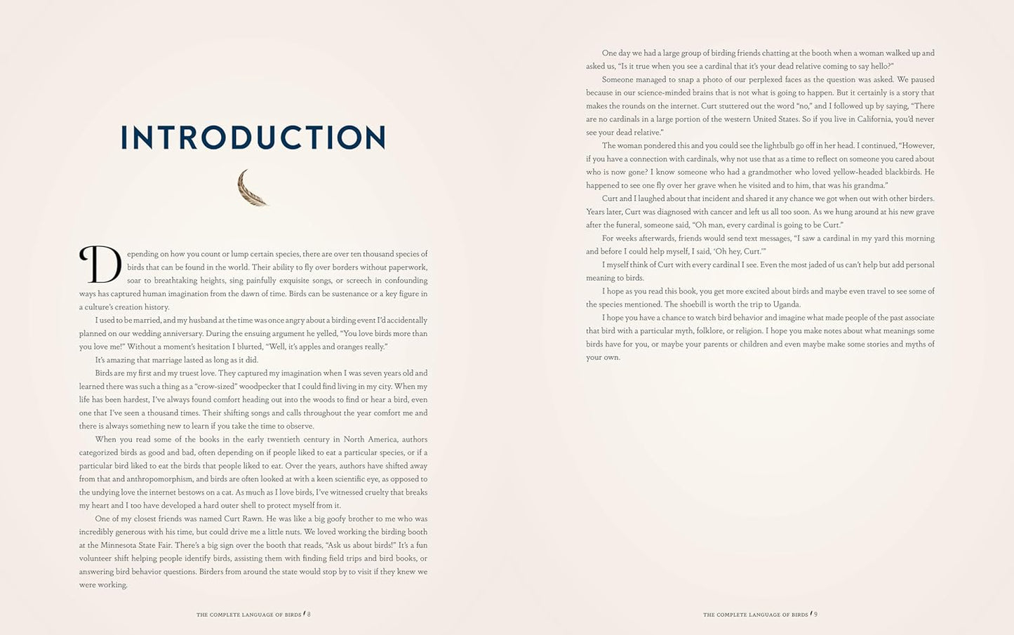 The Complete Language of Birds - By Randi Minetor