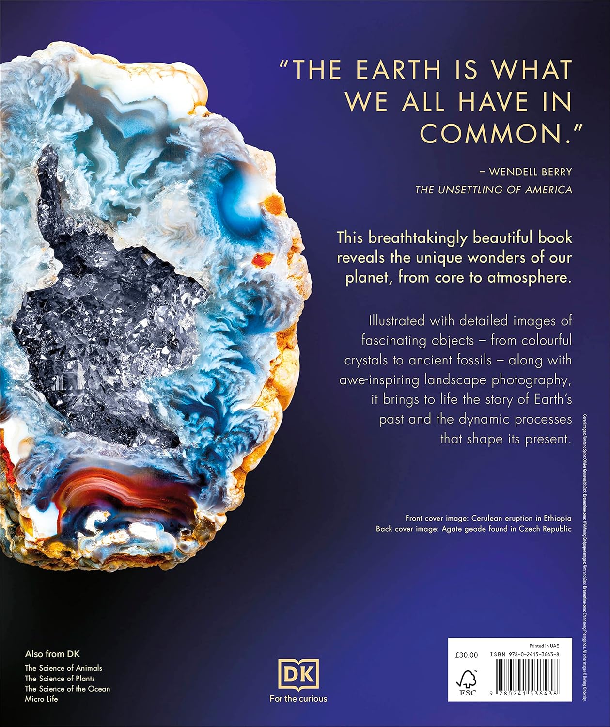 The Science of the Earth - By DK, Foreword by Chris Packham