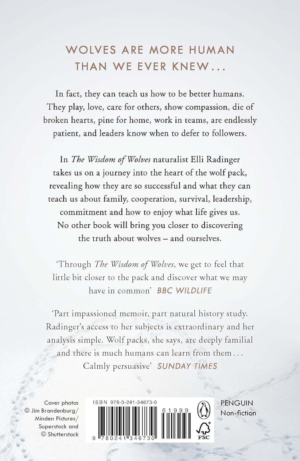 The Wisdom of Wolves - By Elli H. Radinger