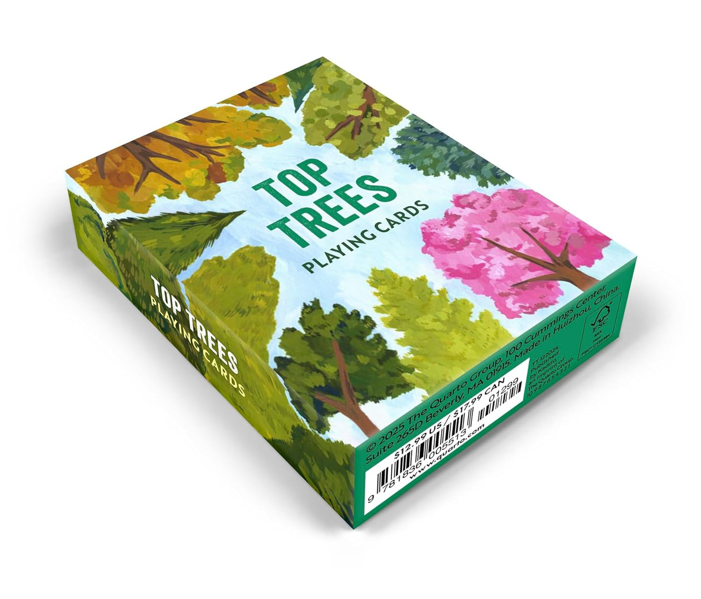 Top Trees Playing Cards