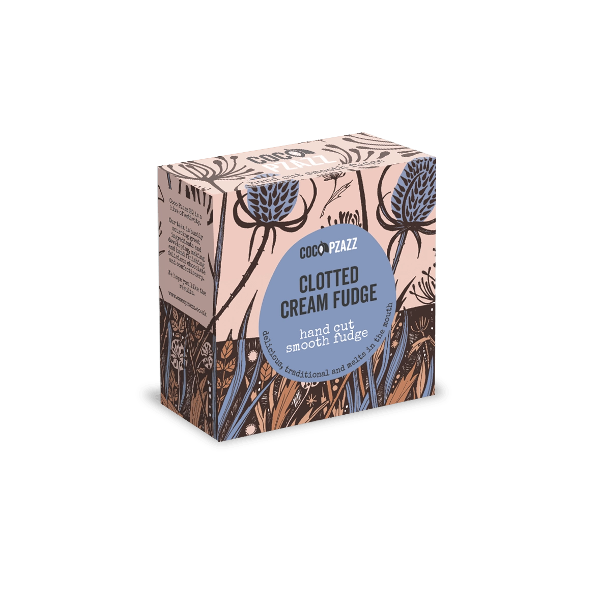 Traditional Hand Cut Clotted Cream Fudge (150g)
