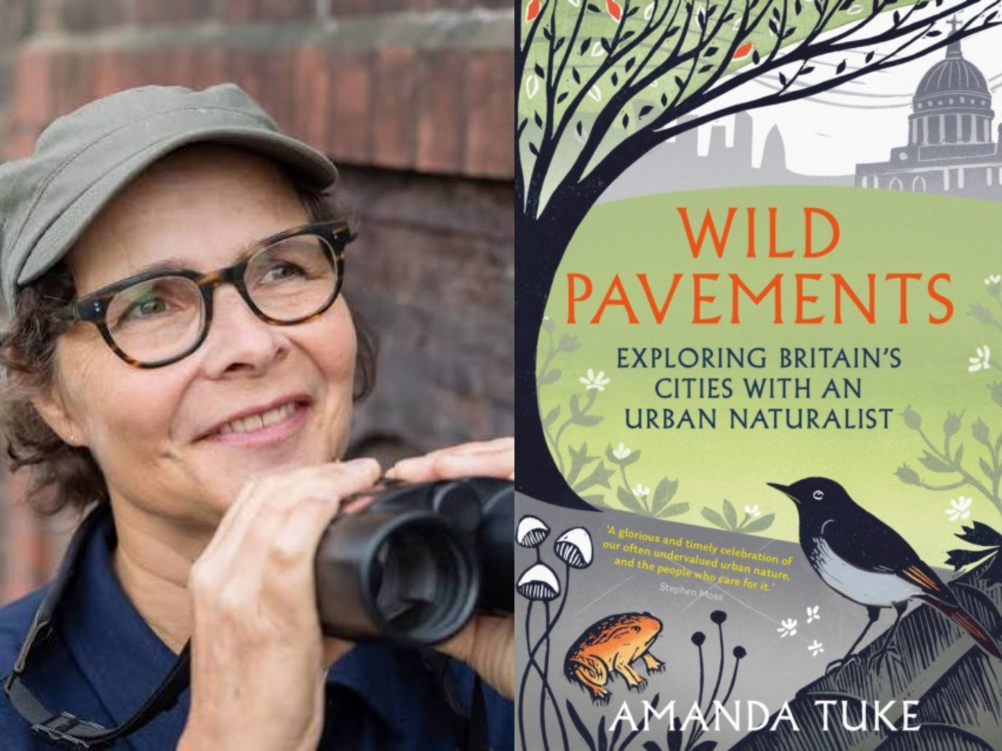 16th July - Amanda Tuke 'Wild Pavements' - Author Talk
