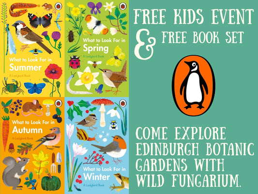 FREE KIDS EVENT - Wild Fungarium's Penguin Events (+ FREE set of Ladybird books)