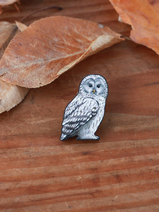 Ural Owl Pin