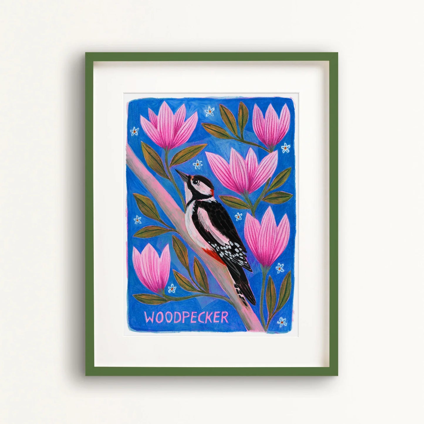 Woodpecker Art Print