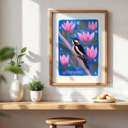 Woodpecker Art Print