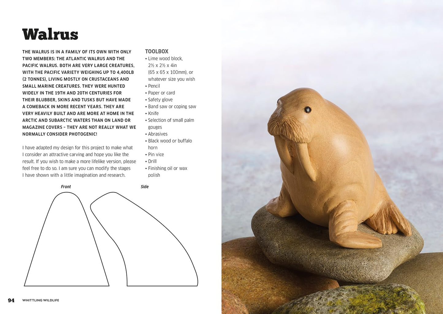 Whittling Wildlife - By Peter Benson