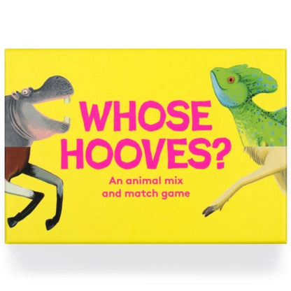 Whose Hooves: An Animal Mix and Match Game