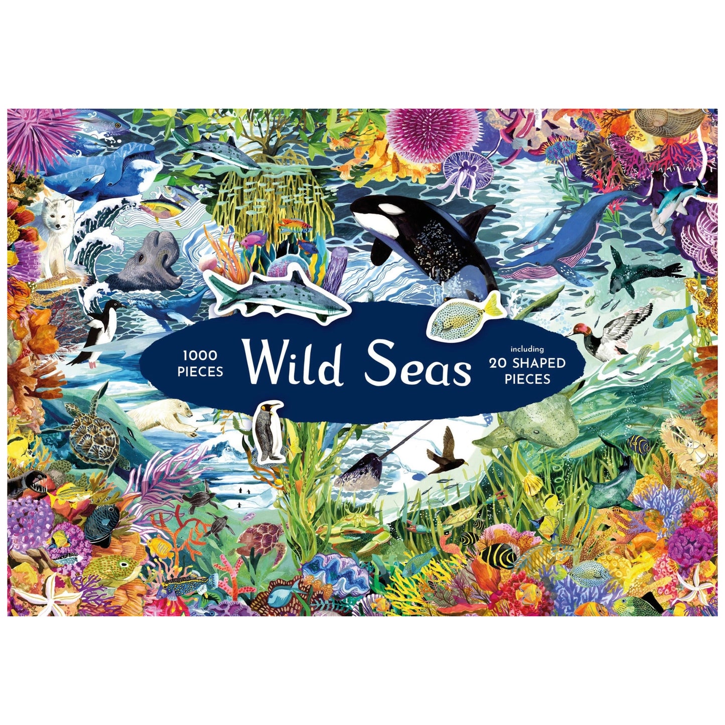 Wild Seas - 1000 Piece Jigsaw