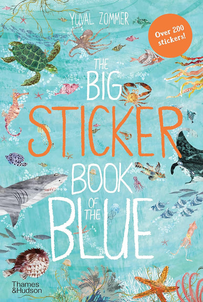 The Big Sticker Book of the Blue - By Yuval Zommer