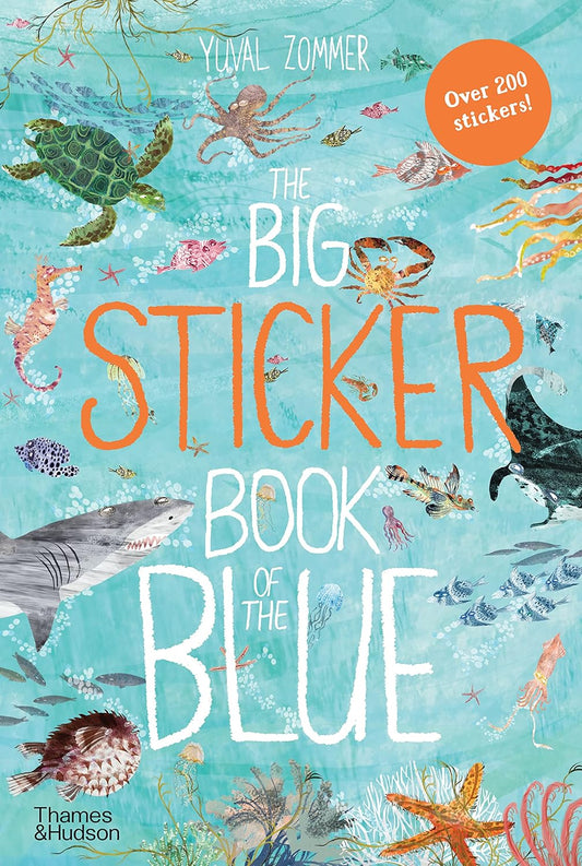 The Big Sticker Book of the Blue - By Yuval Zommer