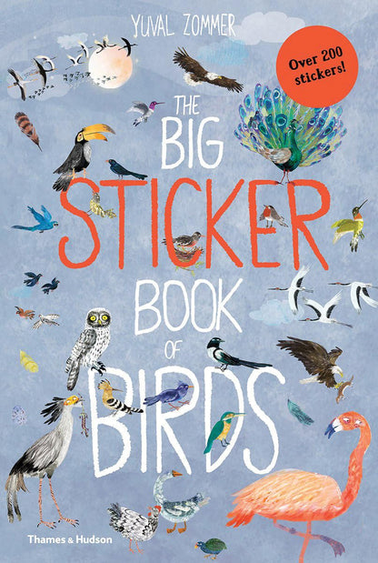The Big Sticker Book of Birds - By Yuval Zommer