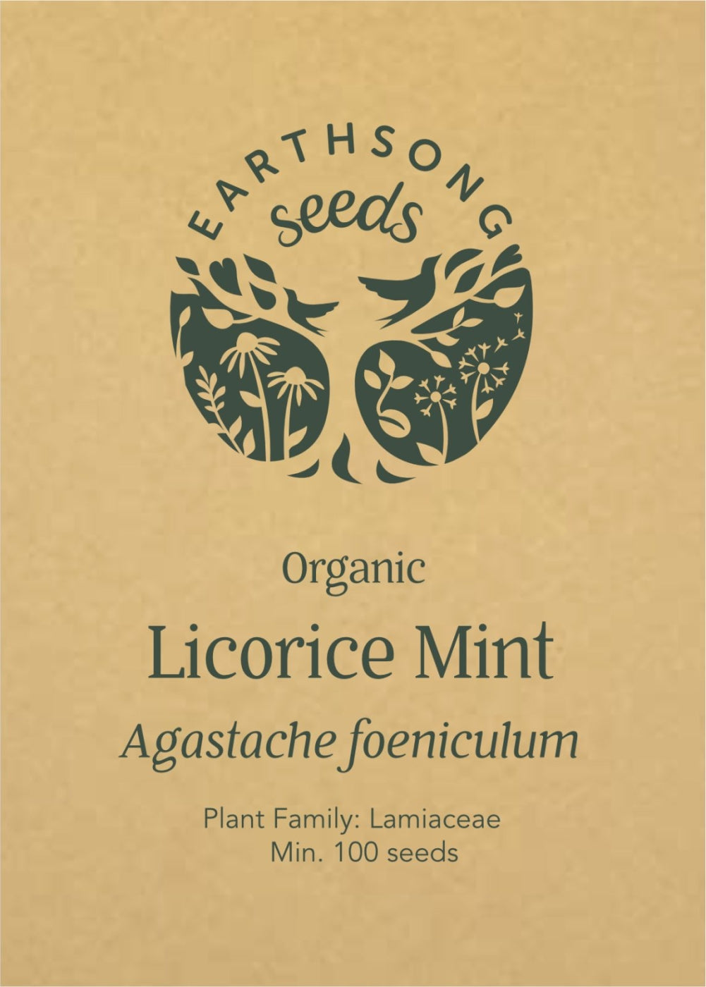 Licorice Mint - Seed Packet