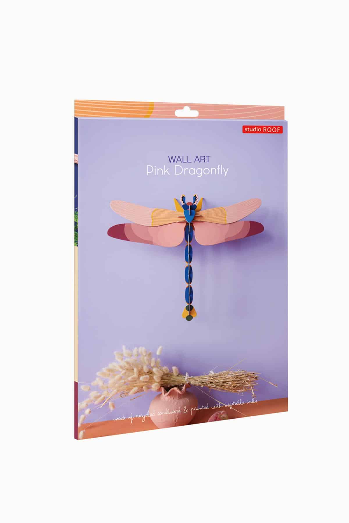 Pink Dragonfly (Large) - StudioROOF