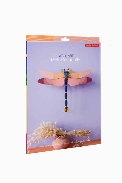 Pink Dragonfly (Large) - StudioROOF