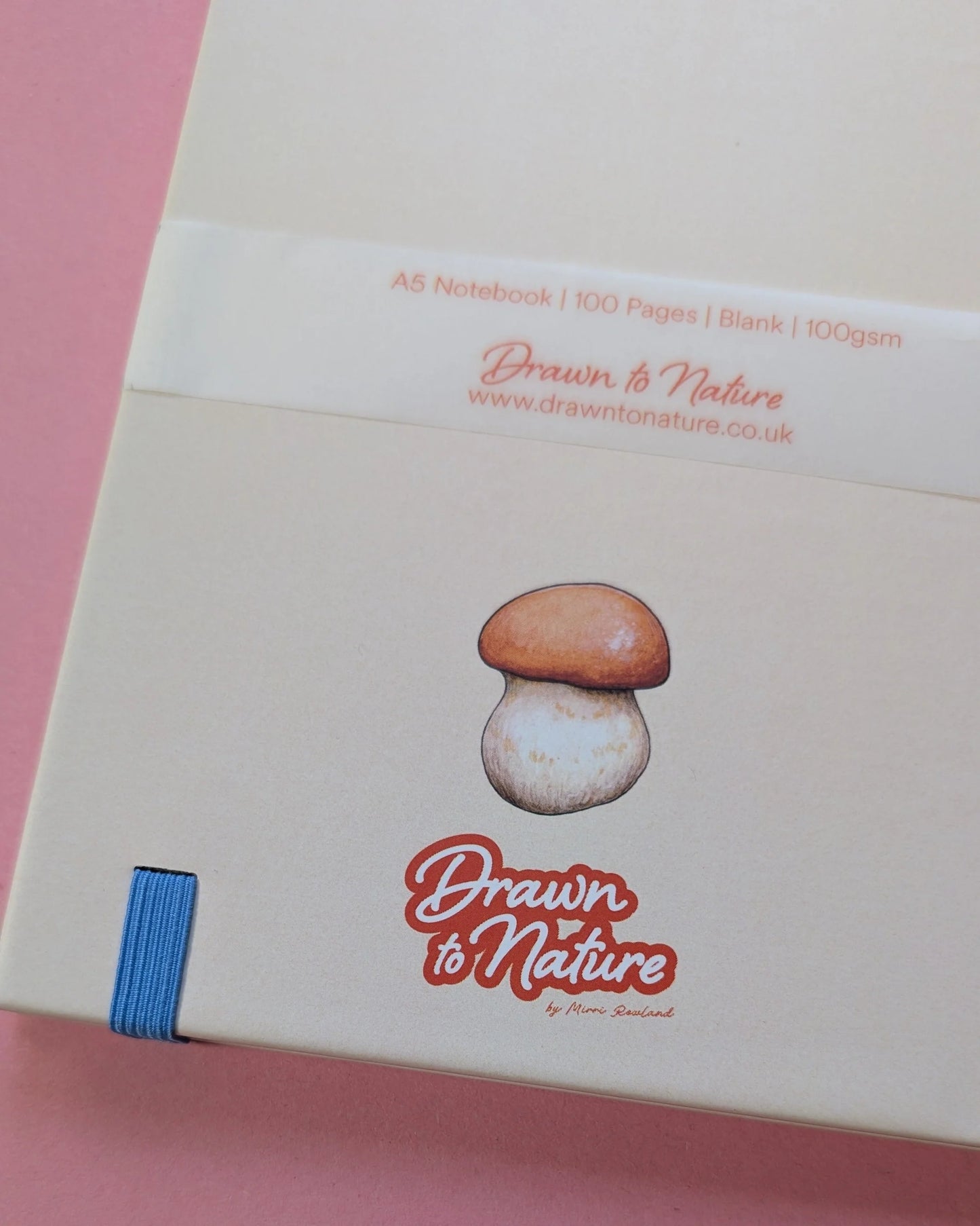 Mushrooms - A5 Blank Notebook (Copy)