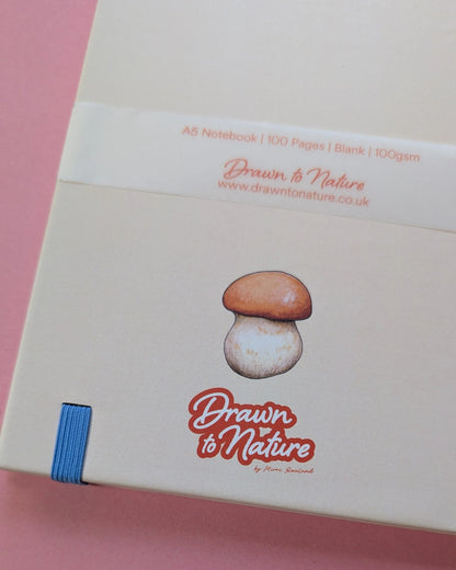 Mushrooms - A5 Blank Notebook (Copy)